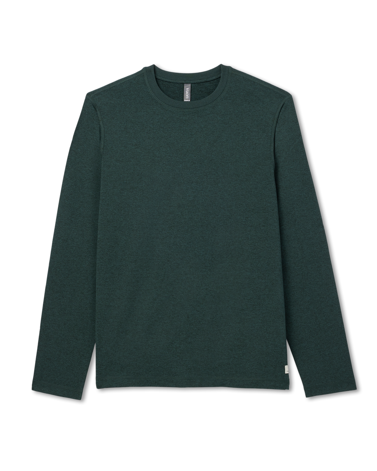 Long Sleeve Ponto Performance Tee Evergreen Heather - Image 6