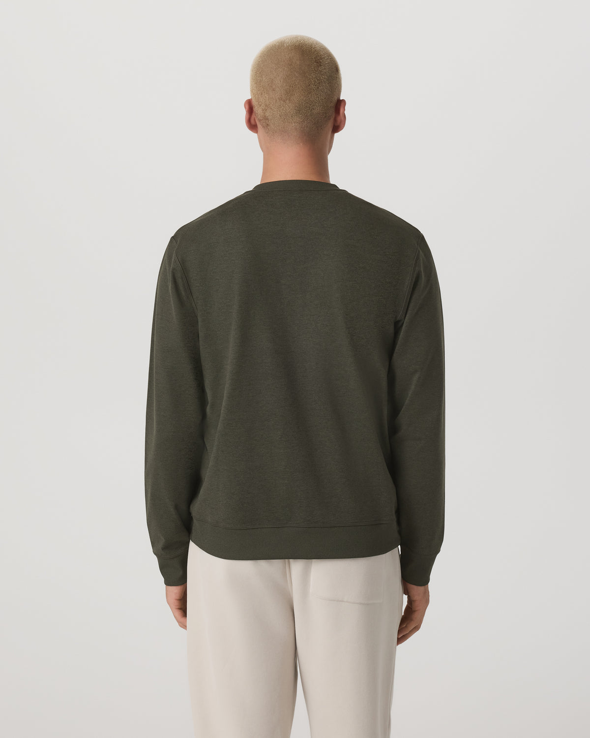 Long Sleeve Coronado Henley - Relaxed Oregano Heather - Image 3