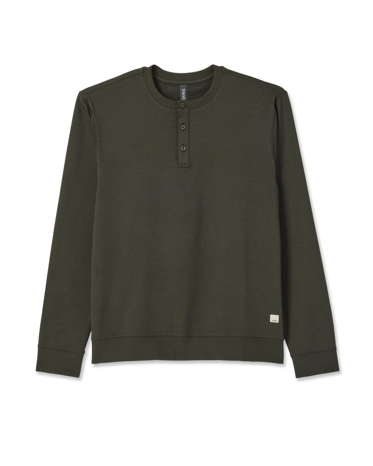 Long Sleeve Coronado Henley - Relaxed Oregano Heather - Image 6