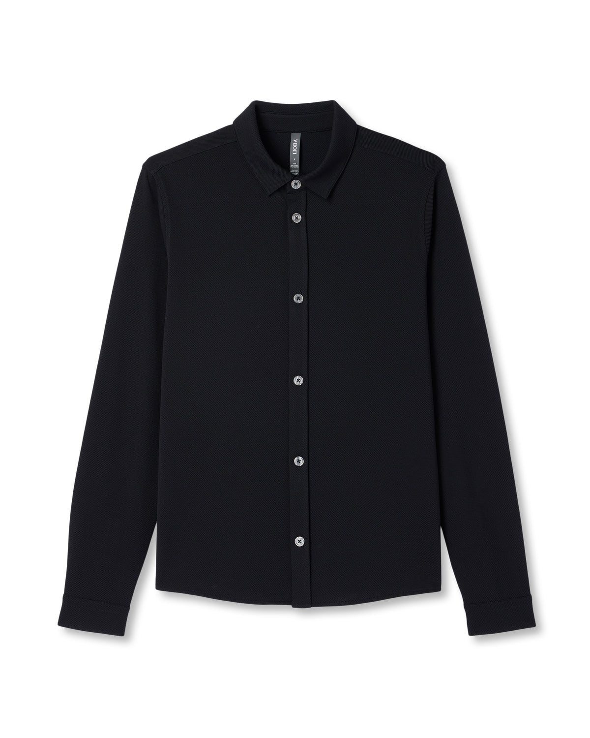 Long Sleeve North Beach Button Down Black - Image 6