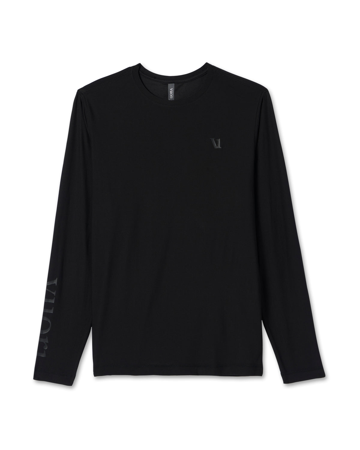 Long Sleeve Strato Graphic Tee Black Workout Tee - Image 6