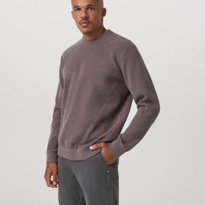 Midweight Rib Sweater Men's Timber Ribbed Knit Sweater