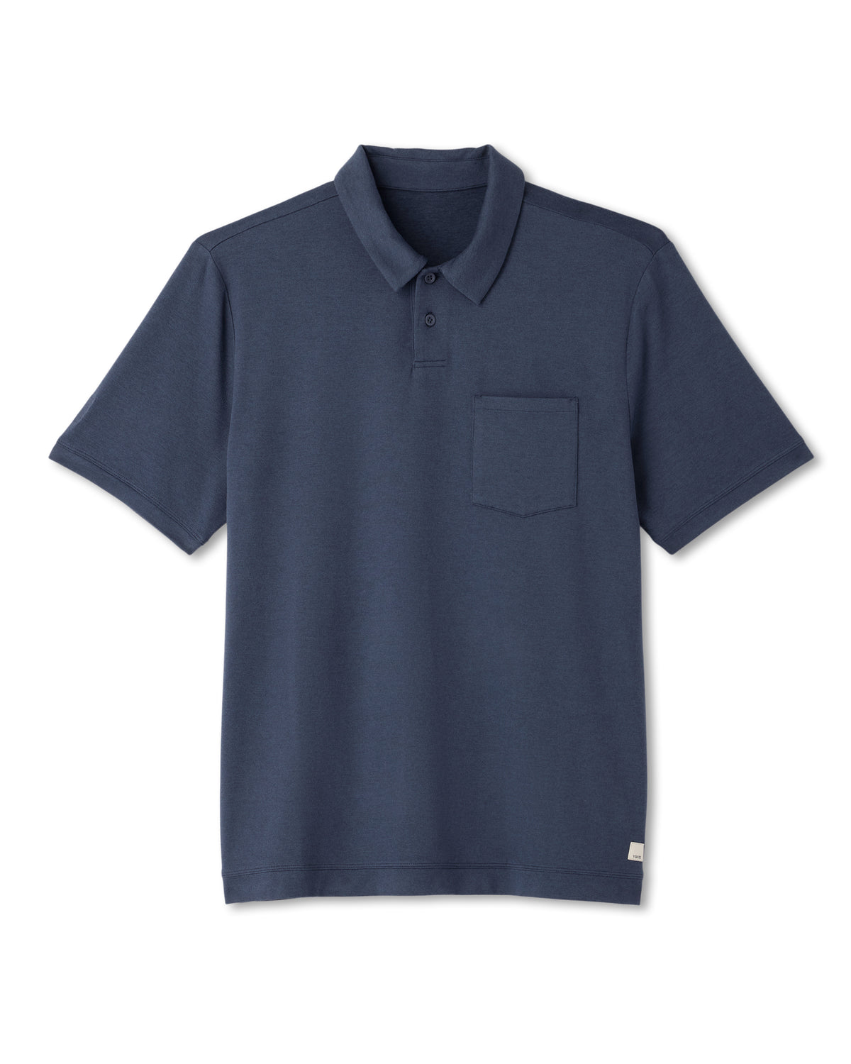 Short Sleeve Ponto Performance Polo Azure Heather - Image 6