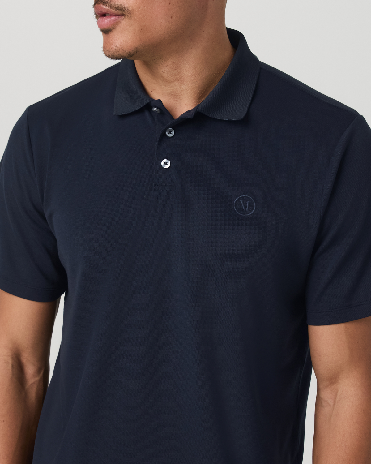 Men's Short Sleeve Gamepoint Polo 2.0 Ink - Non Tipped - Image 2