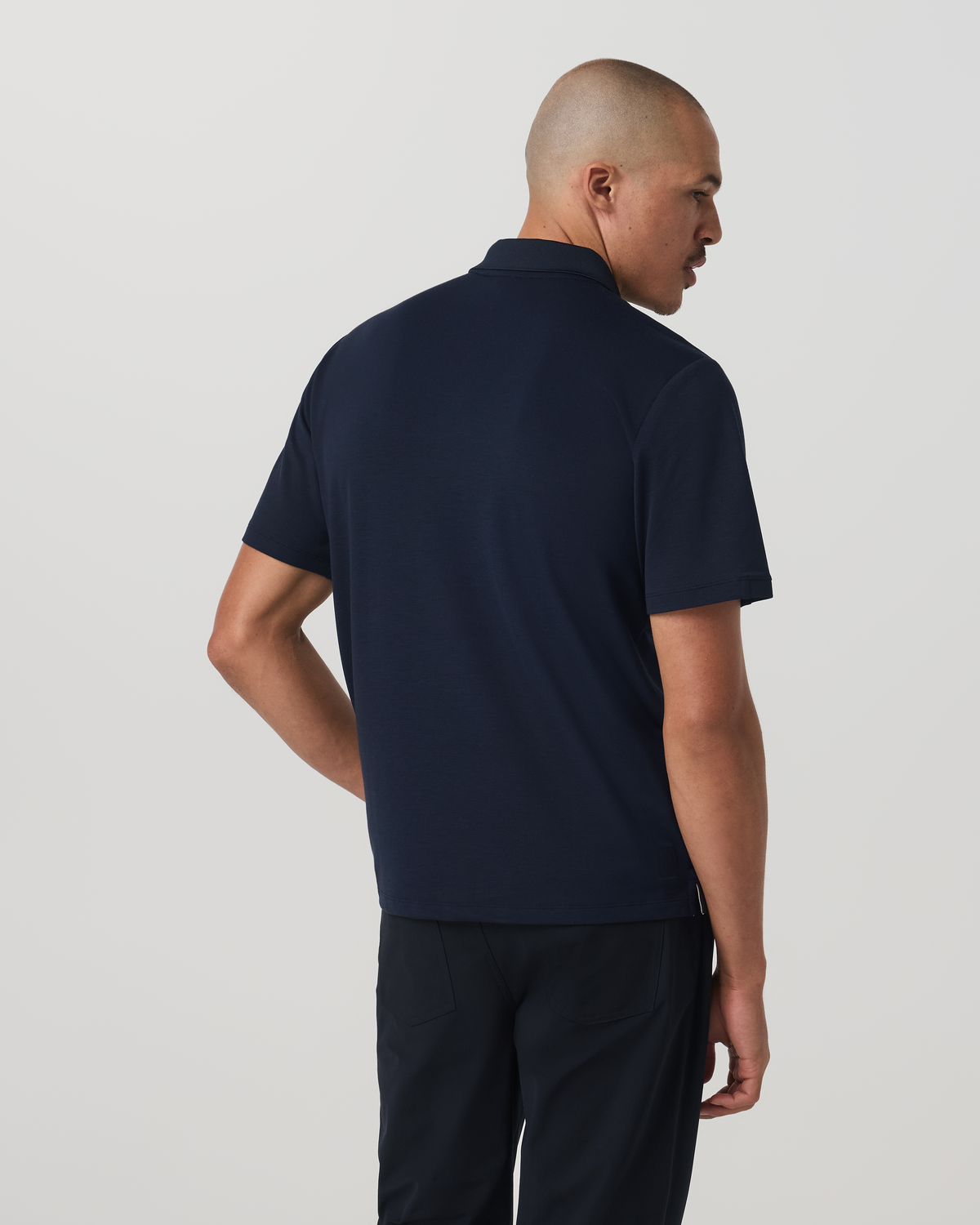Men's Short Sleeve Gamepoint Polo 2.0 Ink - Non Tipped - Image 3