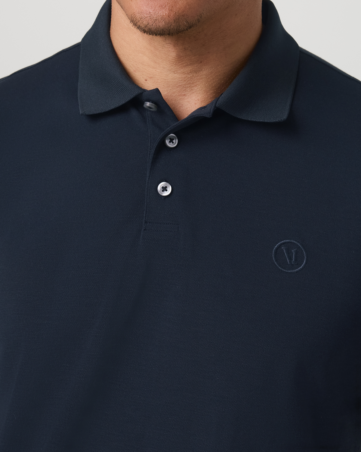 Men's Short Sleeve Gamepoint Polo 2.0 Ink - Non Tipped - Image 5