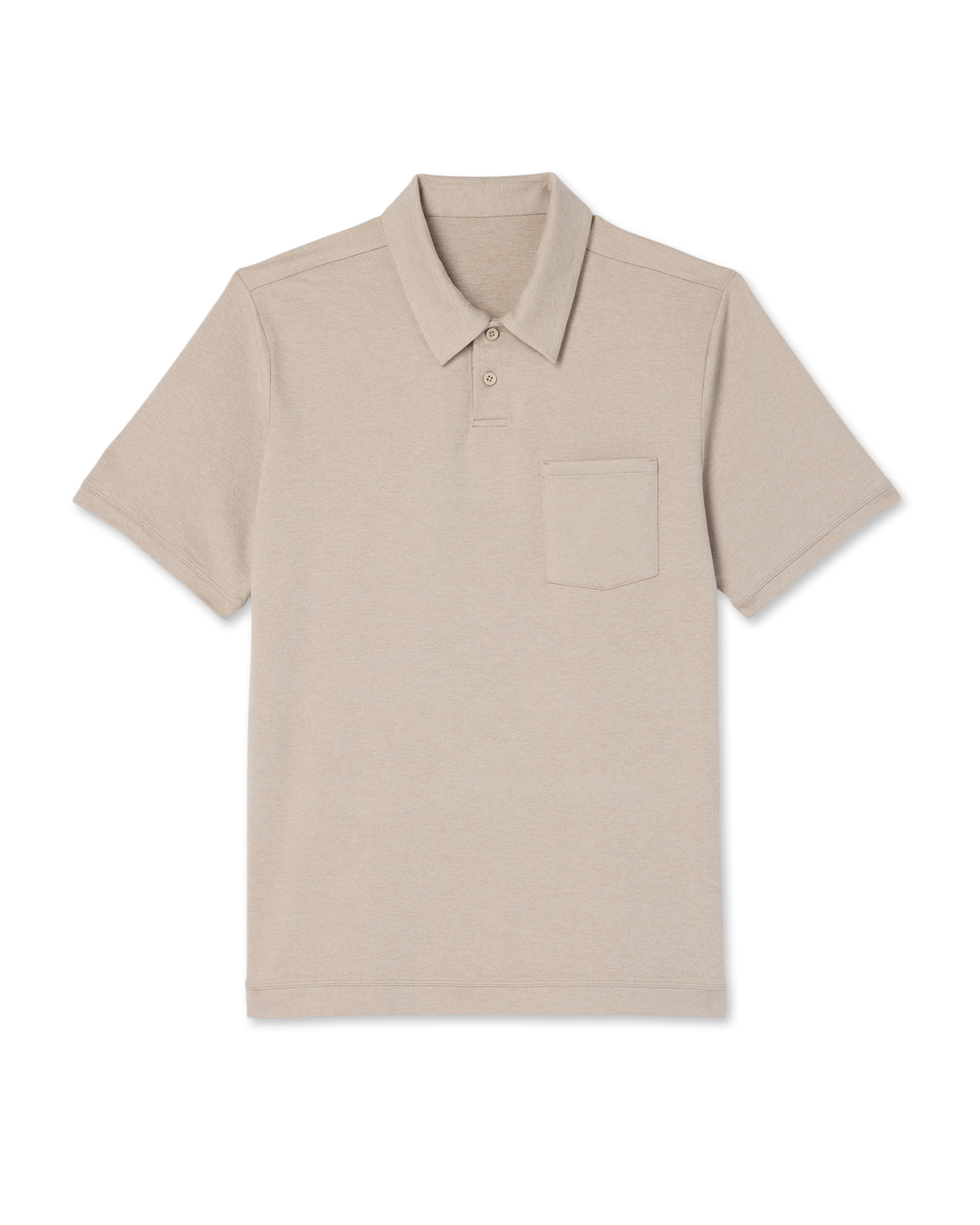 Short Sleeve Ponto Performance Polo Dark Salt Heather - Image 6