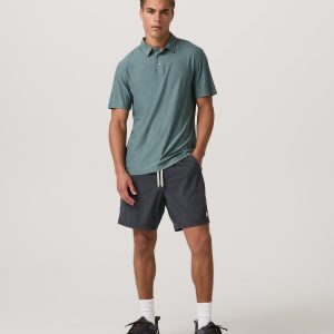 Strato Tech Polo Men's Bluegrass Heather Polo Shirt