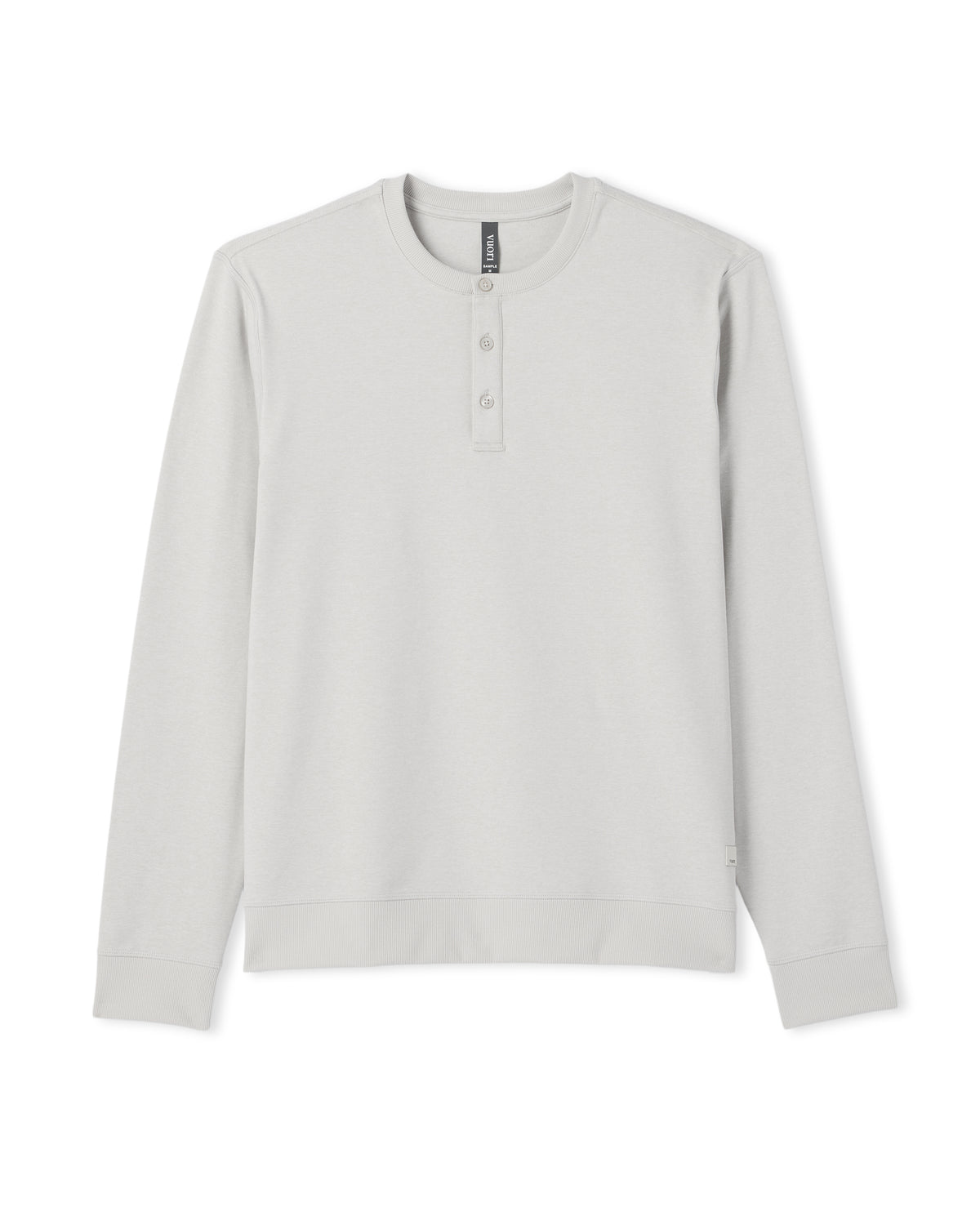 Men's Long Sleeve Coronado Henley - Relaxed Salt Heather - Image 6