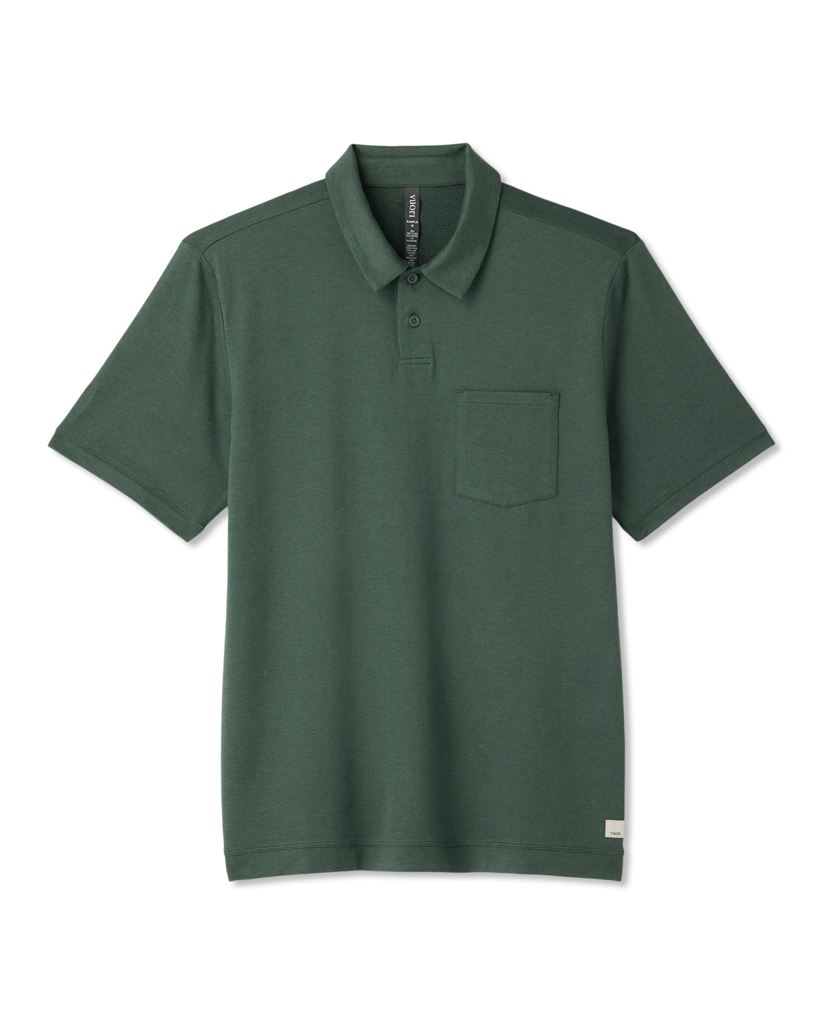Short Sleeve Ponto Performance Polo Marsh Heather - Image 6