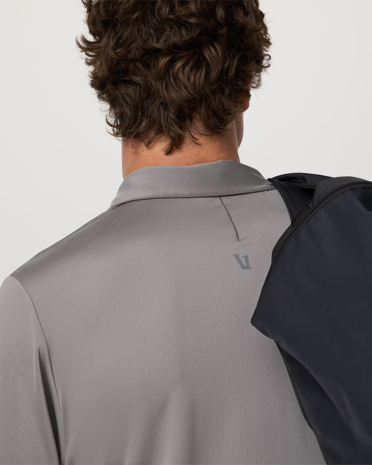 Short Sleeve Viewpoint Polo 2.0 Men's Cavern Grey Shirt - Image 2