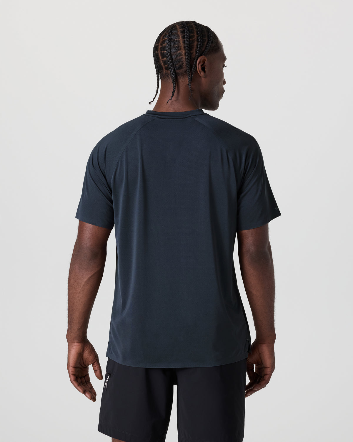 Short Sleeve Viewpoint Henley Navy - Image 4