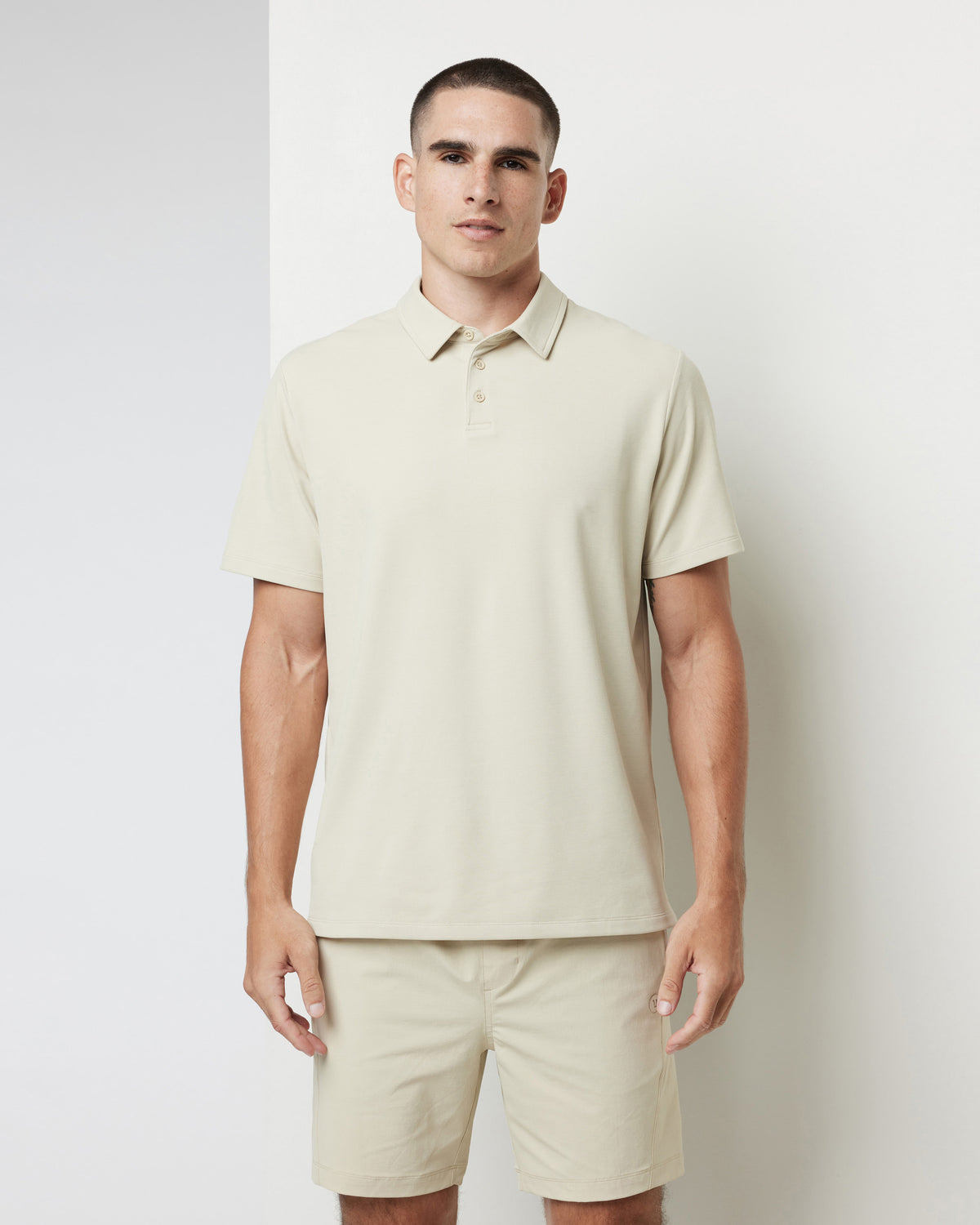 Gamepoint Polo Men's Cashew Tennis Polo