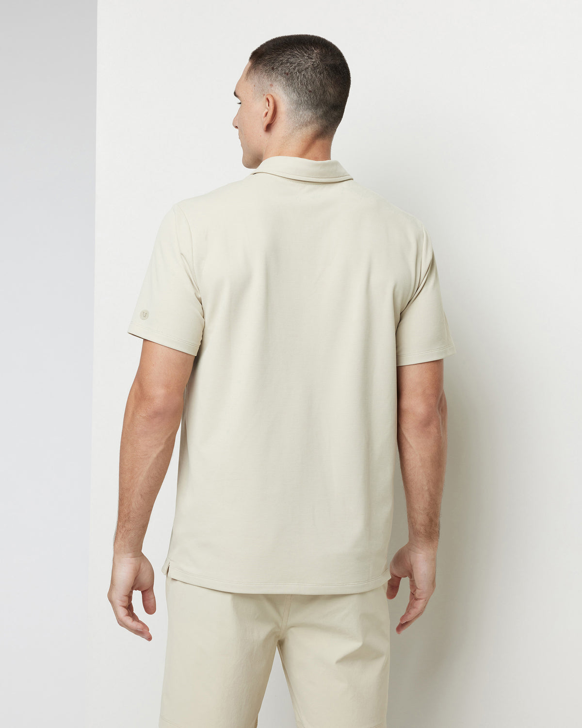 Gamepoint Polo Men's Cashew Tennis Polo - Image 3