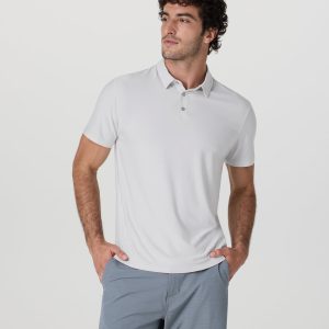 Strato Tech Polo Men's Frost Grey Heather Polo
