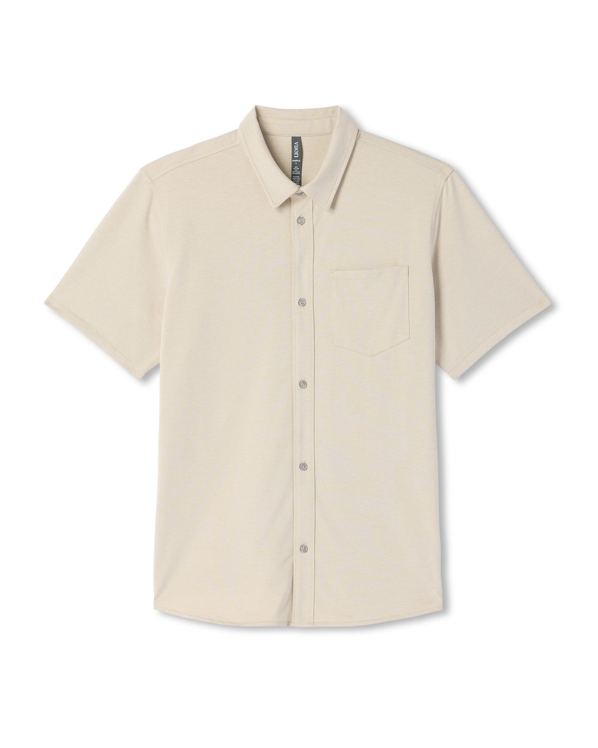 Short Sleeve Knit Oxford Button Down - Classic Fit Trench - Image 6