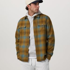 Long Sleeve Flannel Button Down Men's Bluegrass Shirt