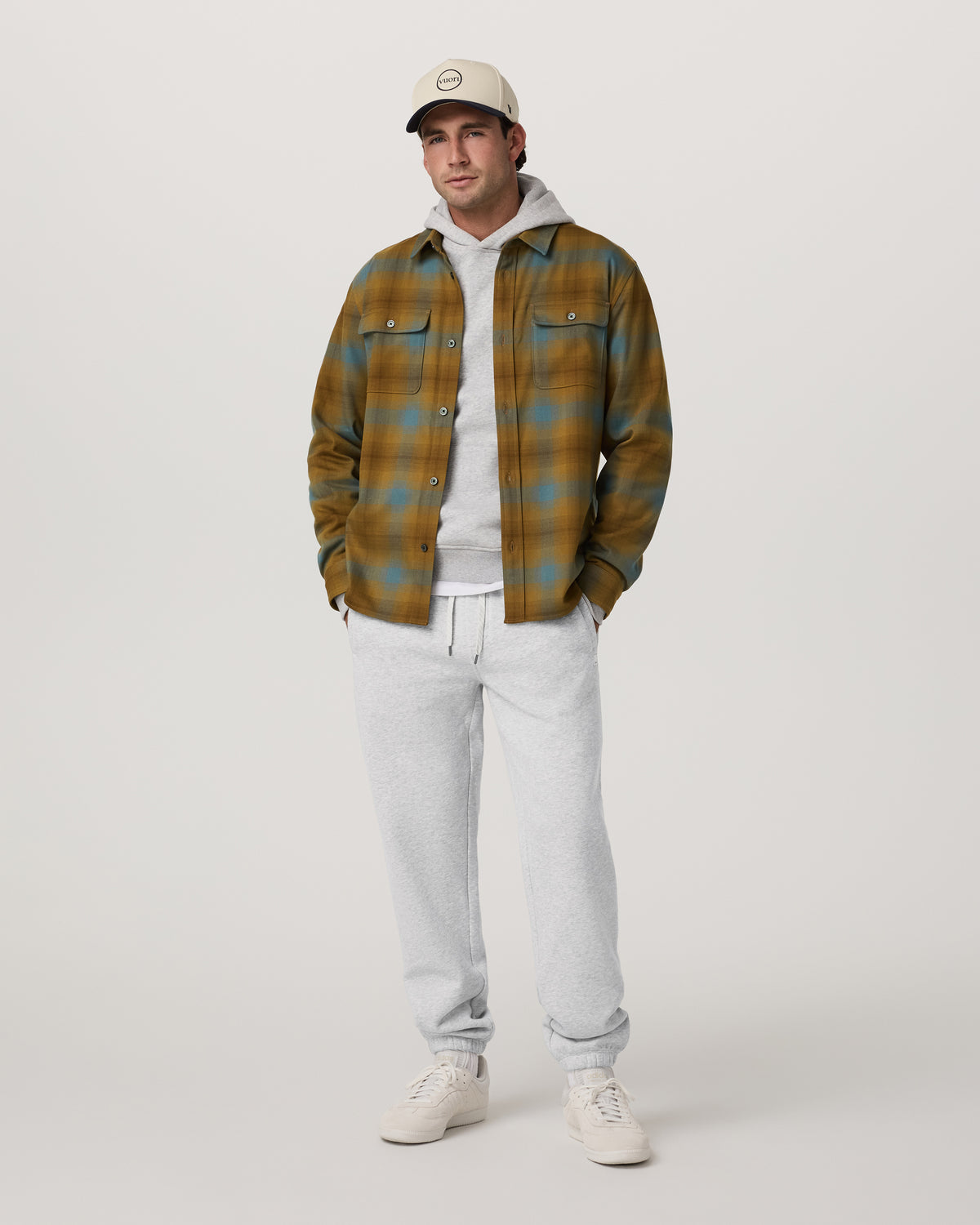 Long Sleeve Flannel Button Down Men's Bluegrass Shirt - Image 4