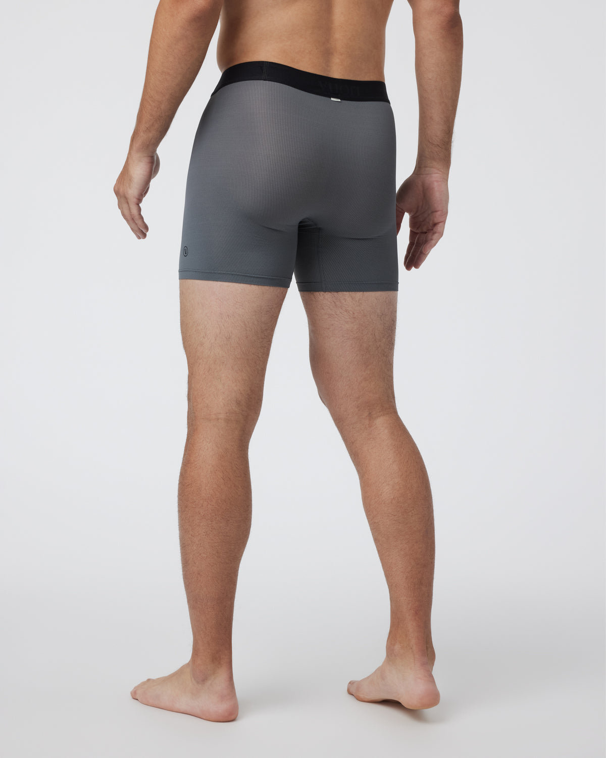 V1 Boxer Brief Men's Charcoal Grey Boxer Briefs - Image 3