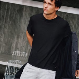Strato Tech Tee Men's Black Quick Dry T Shirt