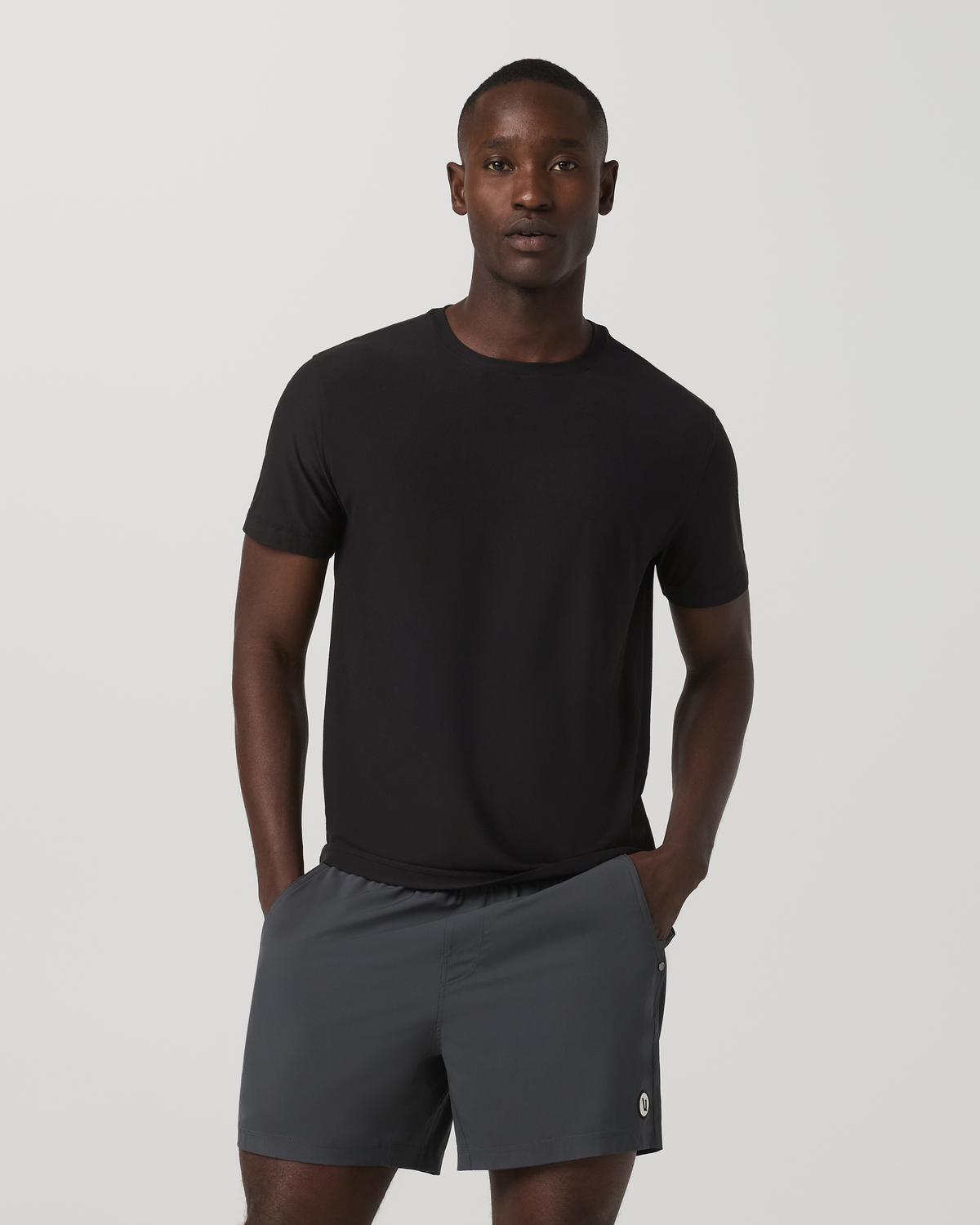Strato Tech Tee Men's Black Quick Dry T Shirt - Image 2