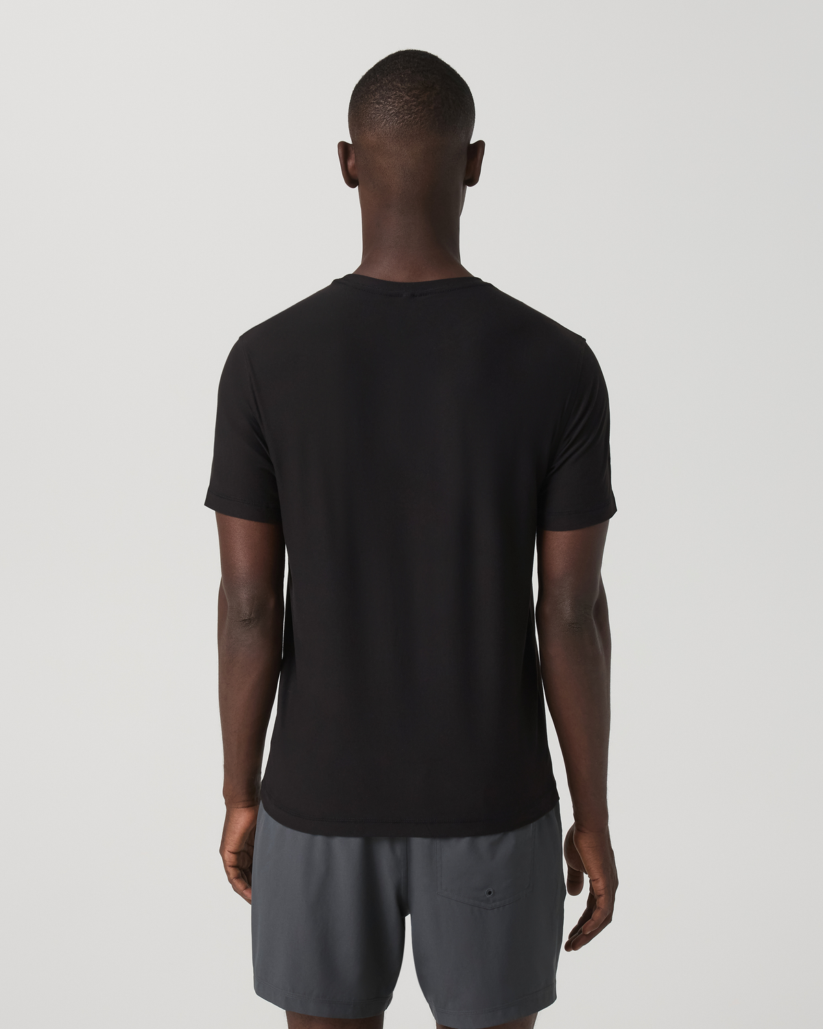 Strato Tech Tee Men's Black Quick Dry T Shirt - Image 3