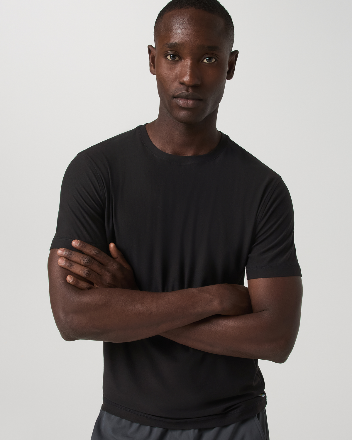 Strato Tech Tee Men's Black Quick Dry T Shirt - Image 4