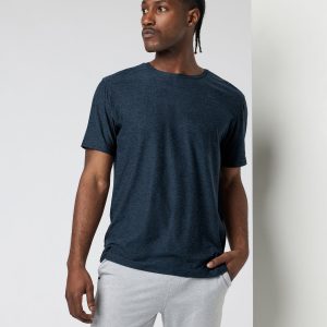 Strato Tech Tee Men's Navy Heather Blue Tee