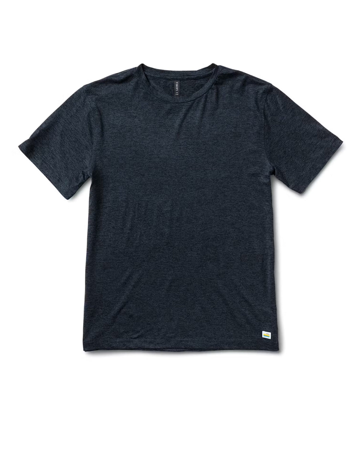 Strato Tech Tee Men's Navy Heather Blue Tee - Image 4