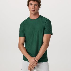 Strato Tech Tee Men's Viridian Heather Performance Shirt