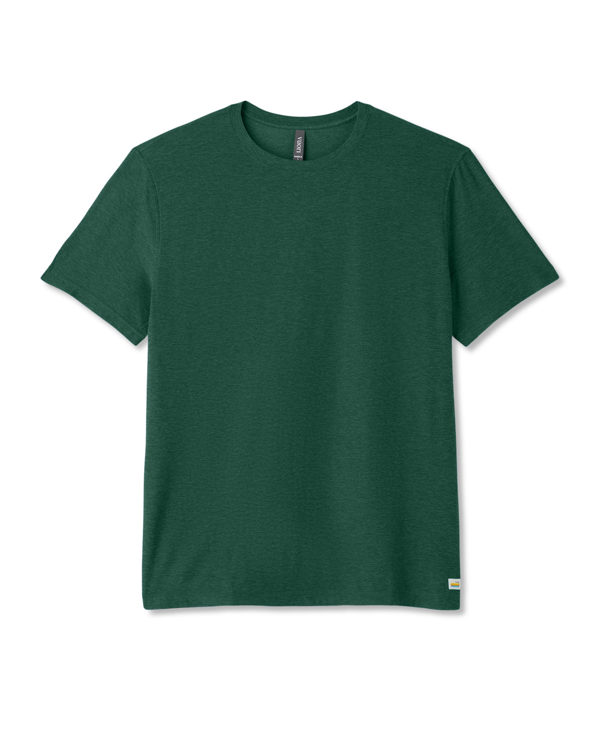 Strato Tech Tee Men's Viridian Heather Performance Shirt - Image 6