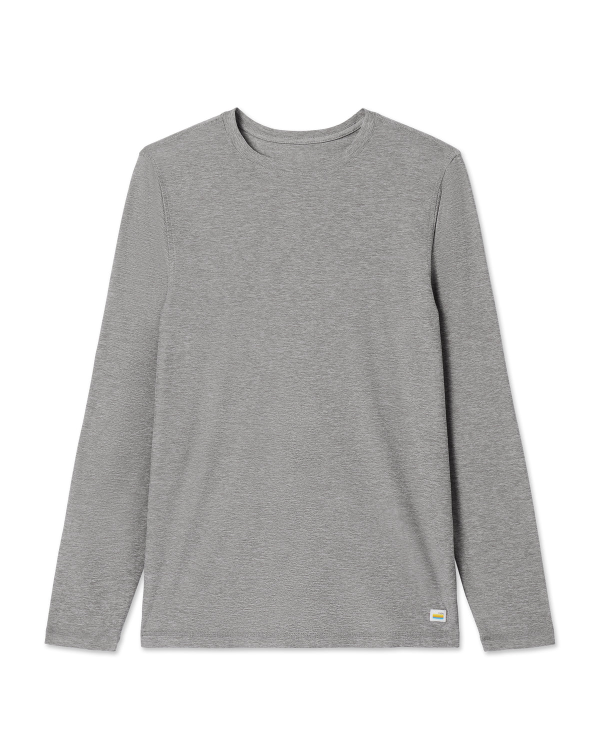 Long-Sleeve Strato Tech Tee Heather Grey Shirt - Image 6