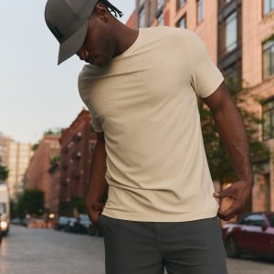 Strato Tech Tee Men's Mushroom Heather T-Shirt