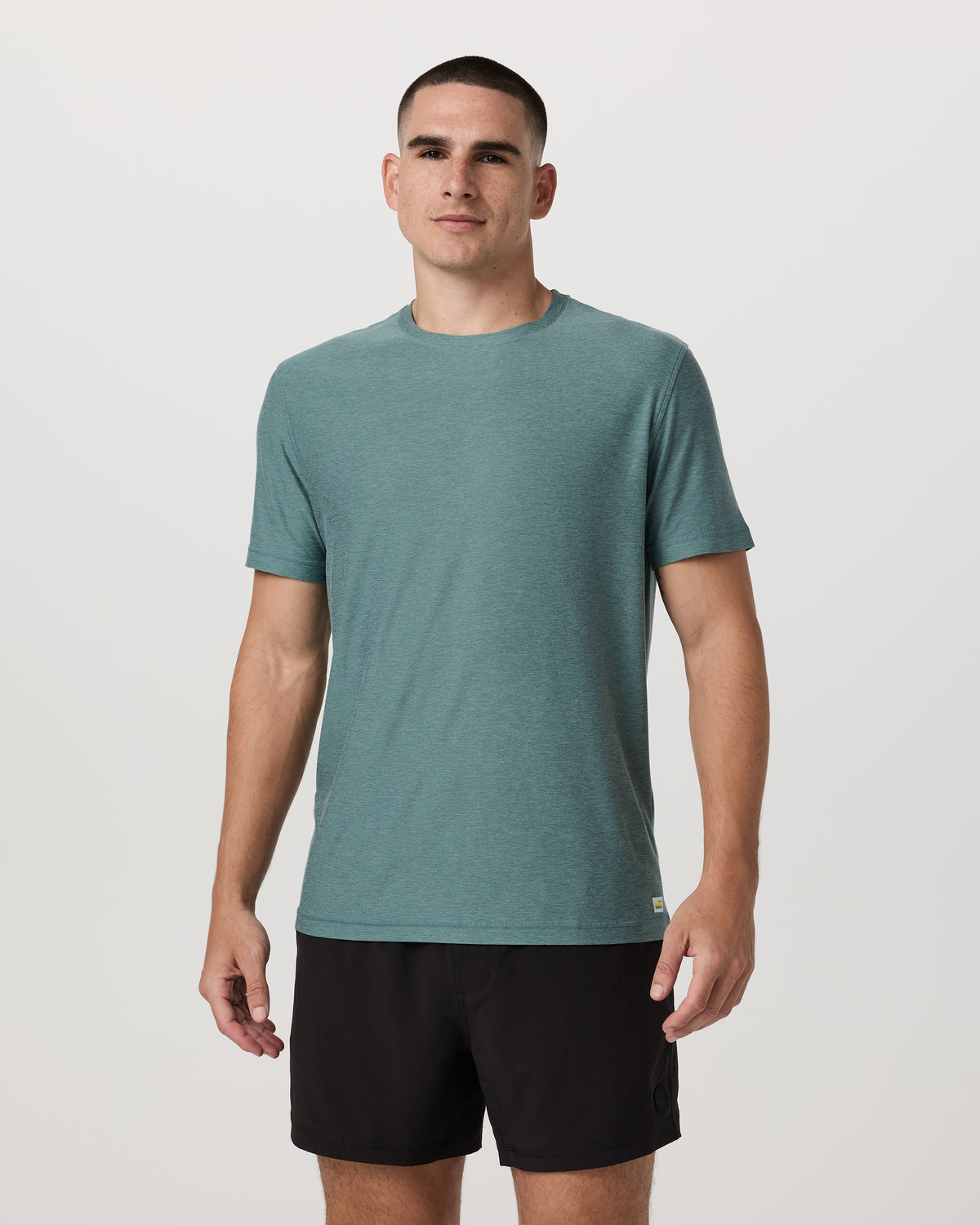 Strato Tech Tee Men's Bluegrass Heather T-Shirt