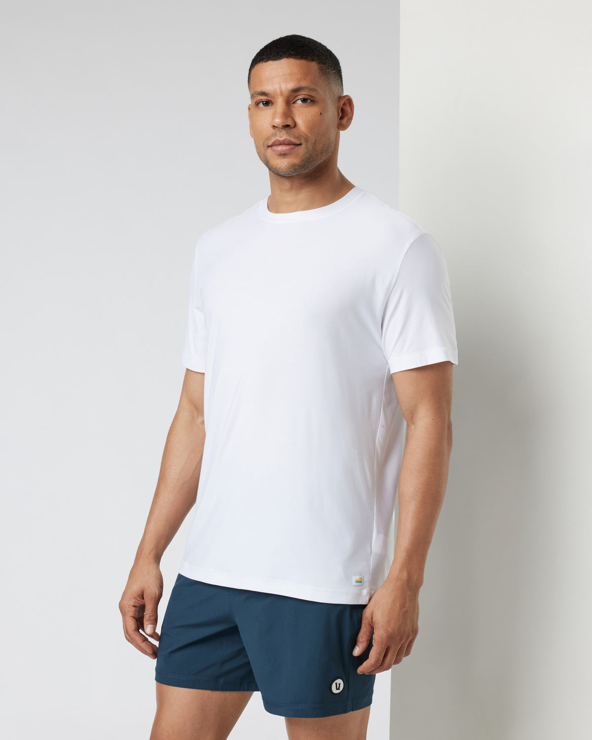 Strato Tech Tee Men's White Tech Shirt - Image 2