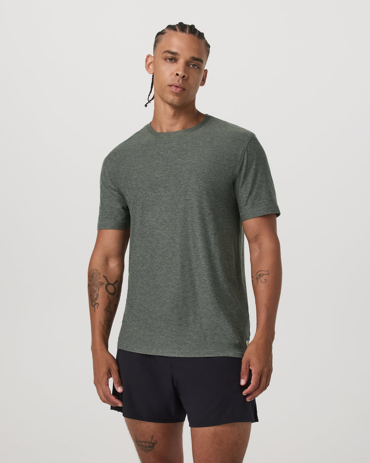 Strato Tech Tee Men's River Rock Heather T-Shirt