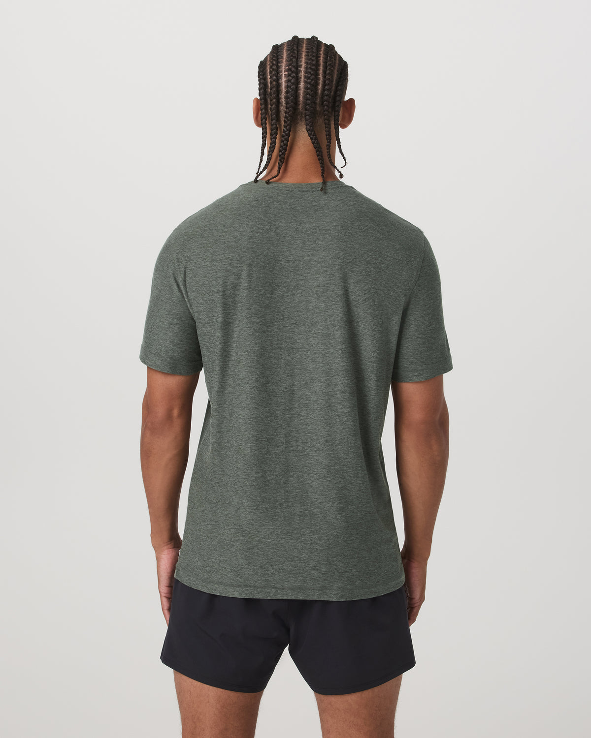 Strato Tech Tee Men's River Rock Heather T-Shirt - Image 2