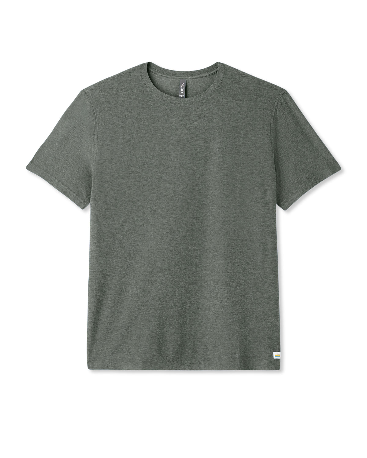 Strato Tech Tee Men's River Rock Heather T-Shirt - Image 6