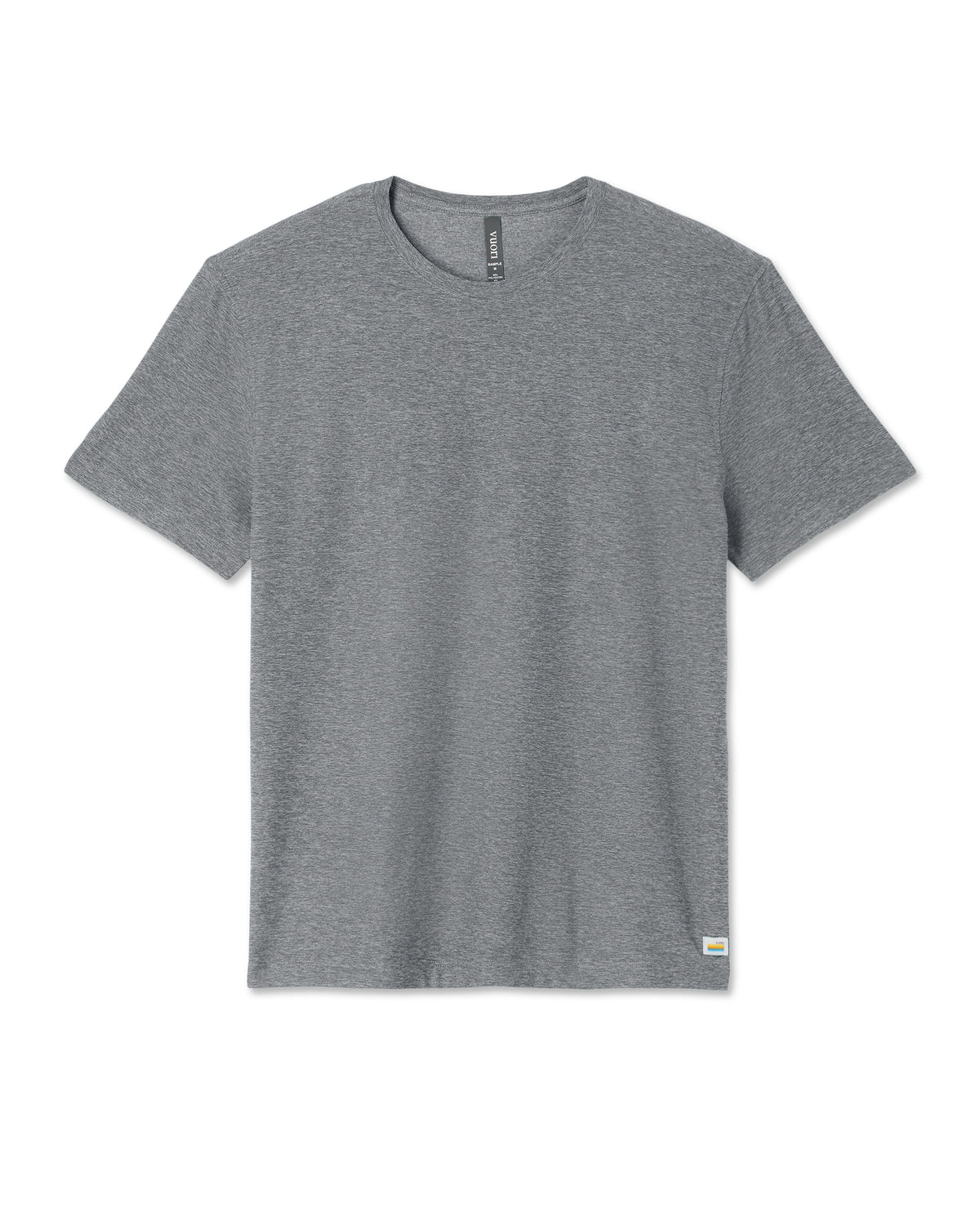 Short Sleeve Strato Tech Tee - Relaxed Fit Heather Grey - Image 6