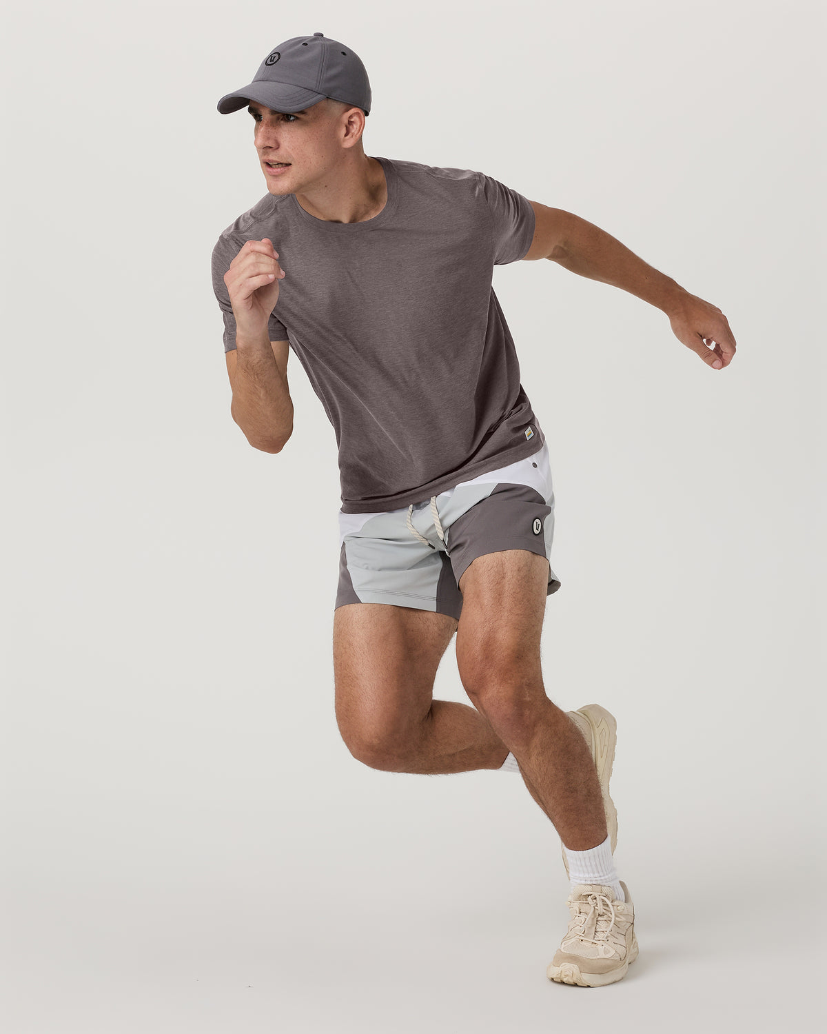 Strato Tech Tee Men's Huckleberry Heather T-Shirt