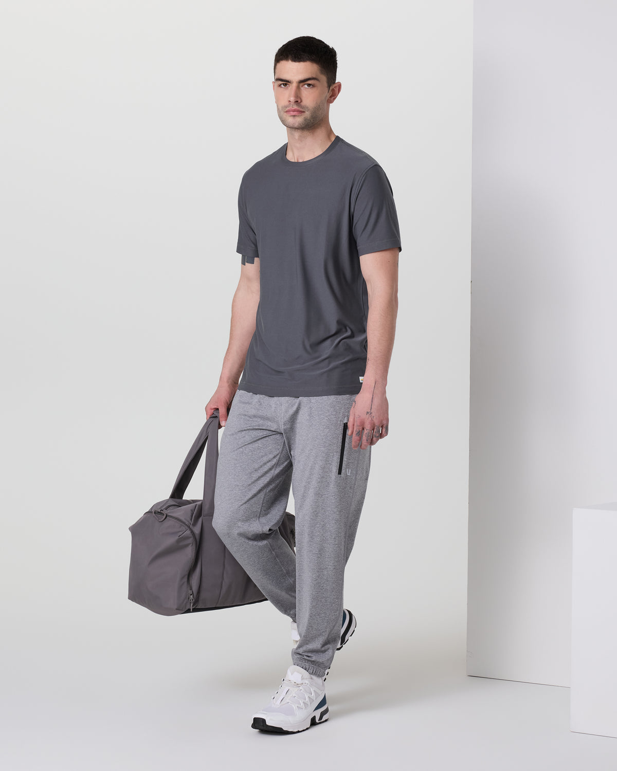 Strato Tech Tee Men's Moonlight Workout Shirt - Image 2