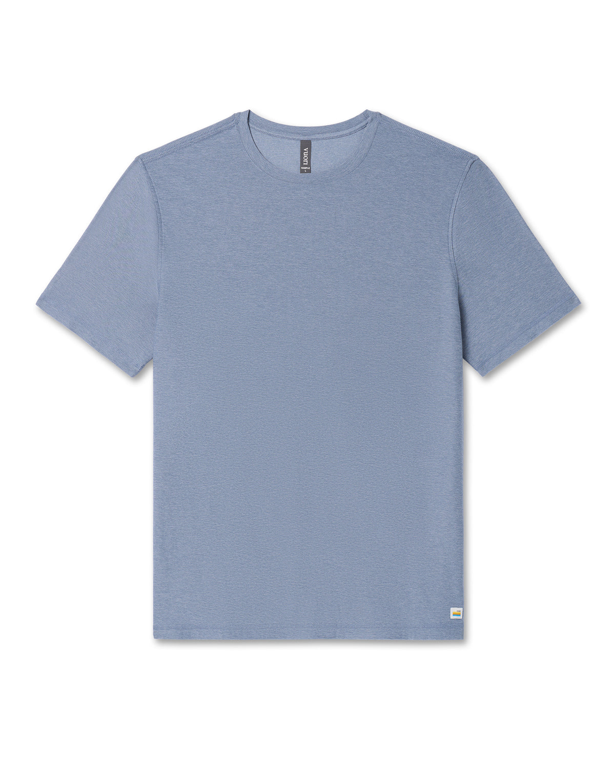 Strato Tech Tee Men's Chambray Heather Workout Shirt - Image 4