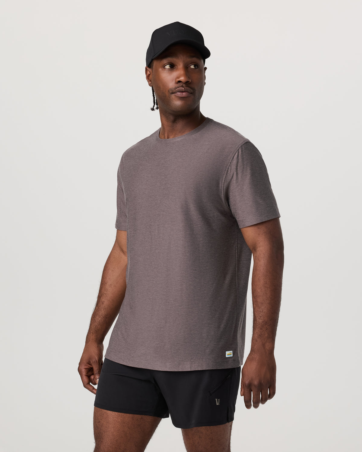 Men's Short Sleeve Strato Tee - Relaxed Fit Huckleberry