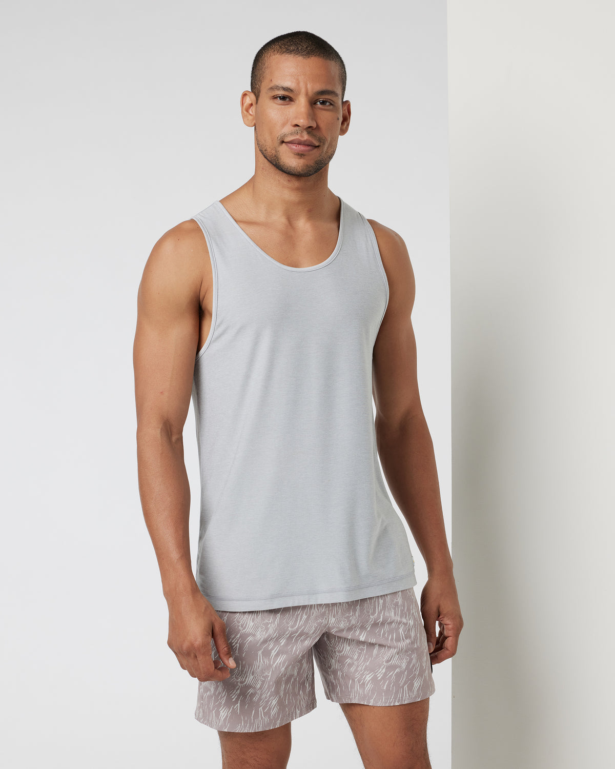 Strato Tech Tank Men's Platinum Heather Tank
