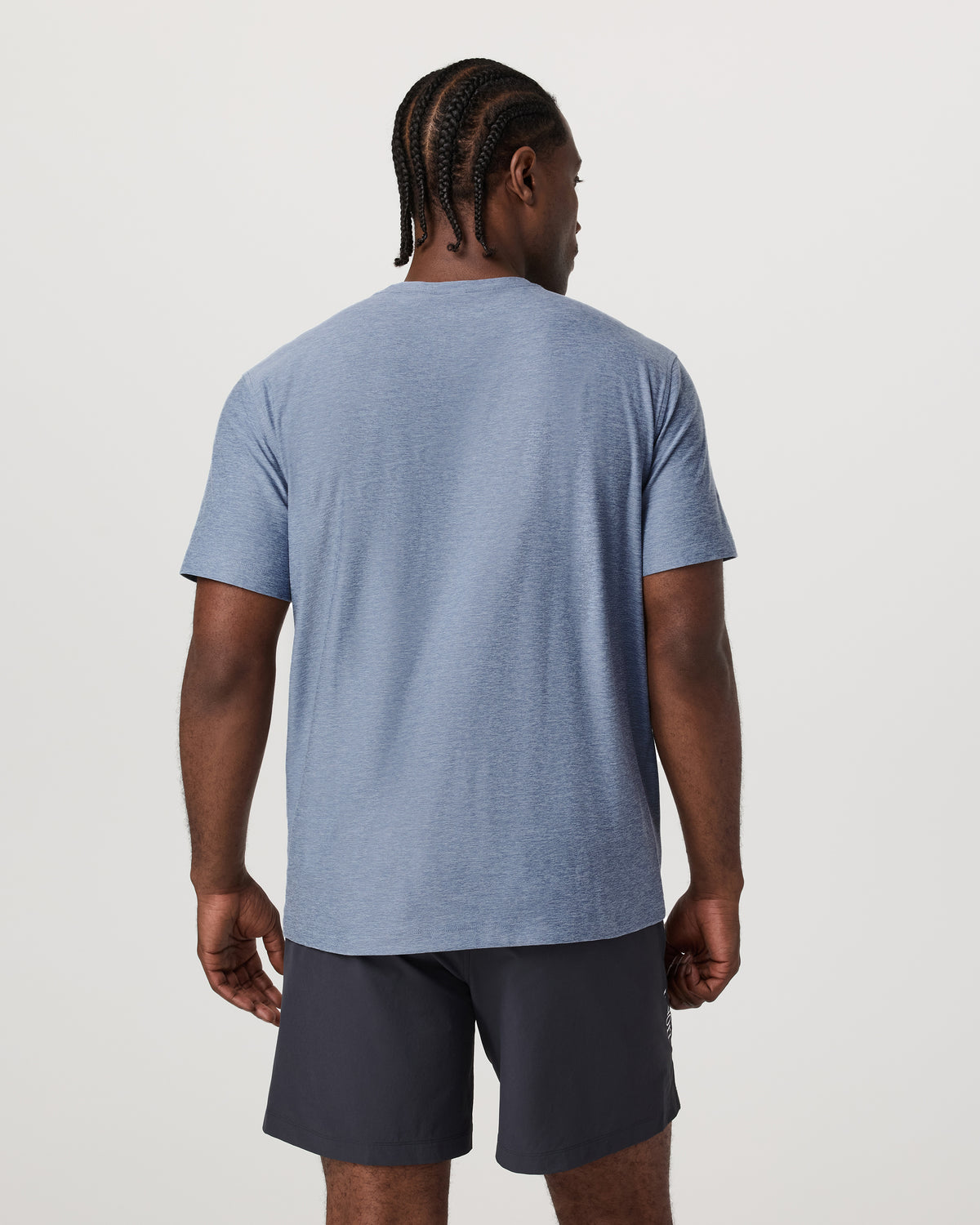 Men's Short Sleeve Strato Pocket Tee - Relaxed Chambray - Image 3
