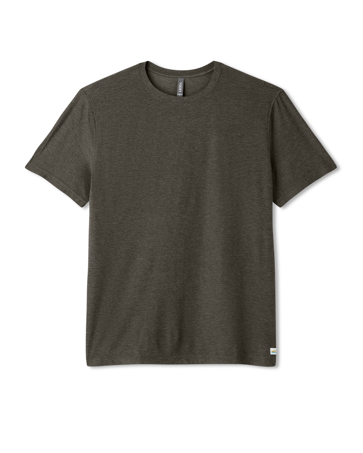 Strato Tech Tee Men's Dark Oregano Heather T-Shirt - Image 6