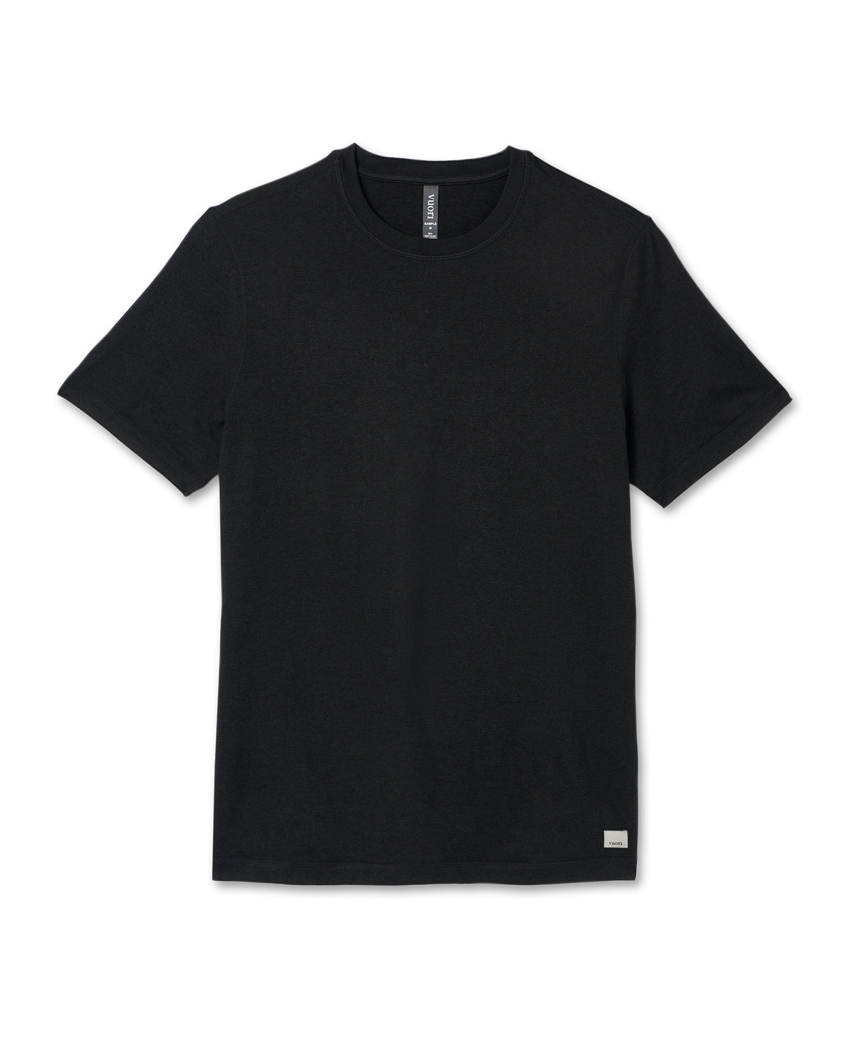 Short Sleeve Ponto Performance Tee Black Heather - Image 6