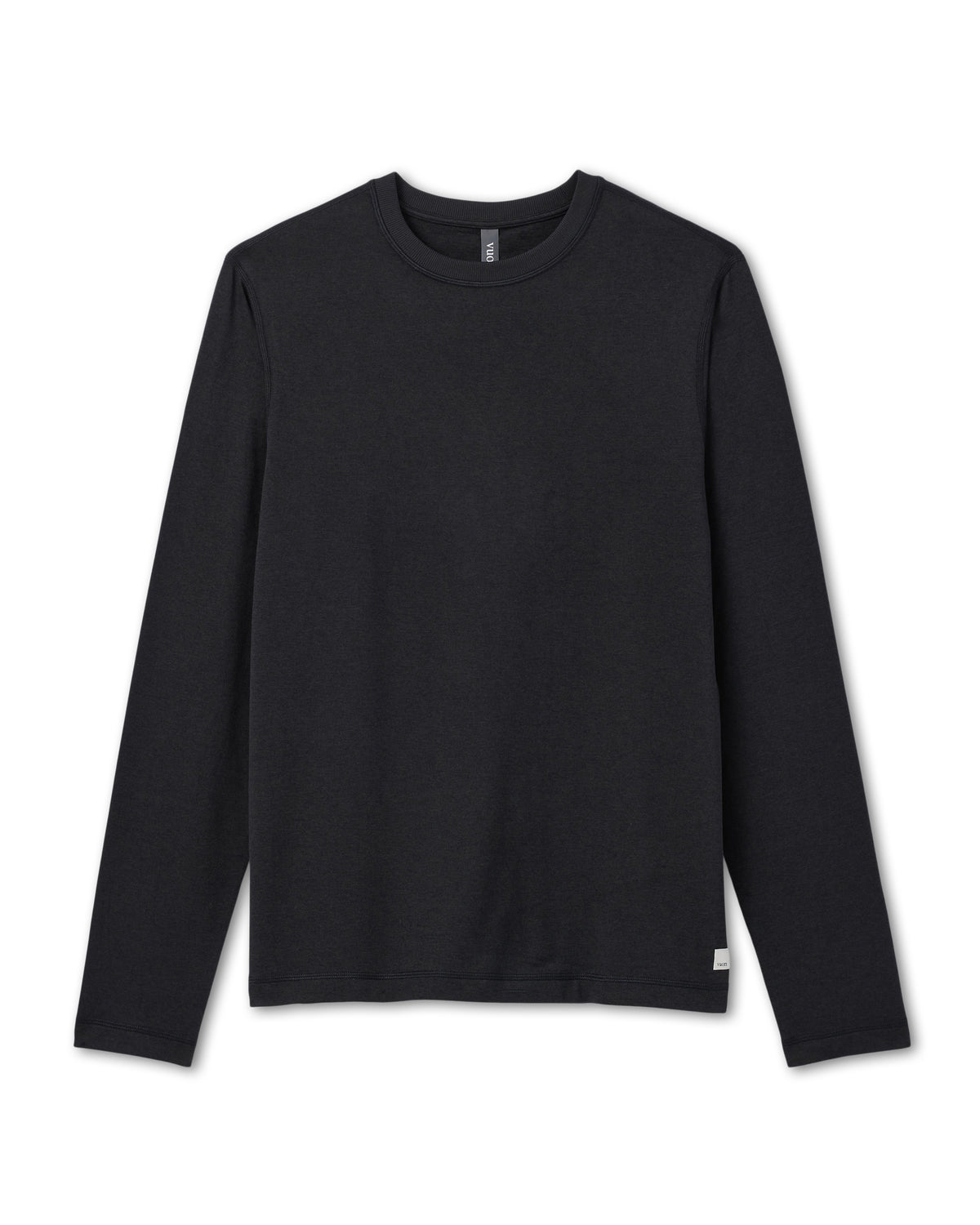 Long Sleeve Ponto Performance Tee Black Heather - Image 6