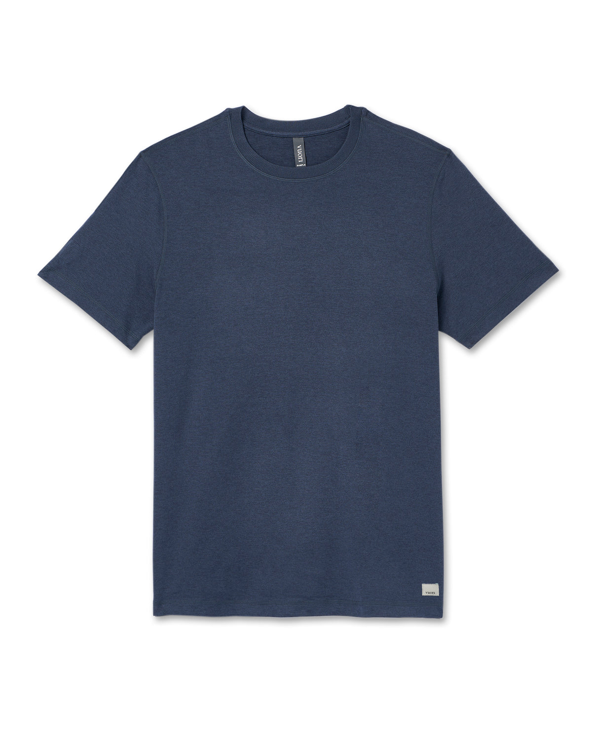 Short Sleeve Ponto Performance Tee Azure Heather - Image 4