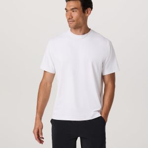 Men's Short Sleeve Ponto Tee - Relaxed White
